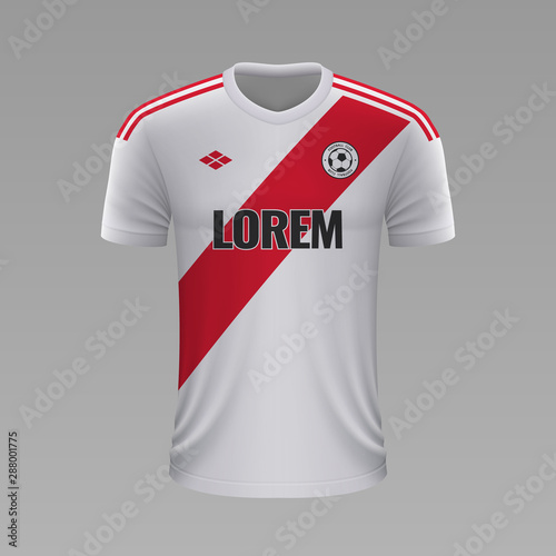 Realistic soccer shirt 2020