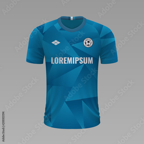 Realistic soccer shirt 2020