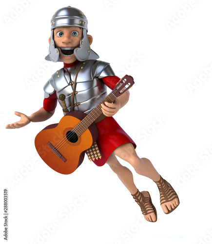 Roman soldier - 3D Illustration