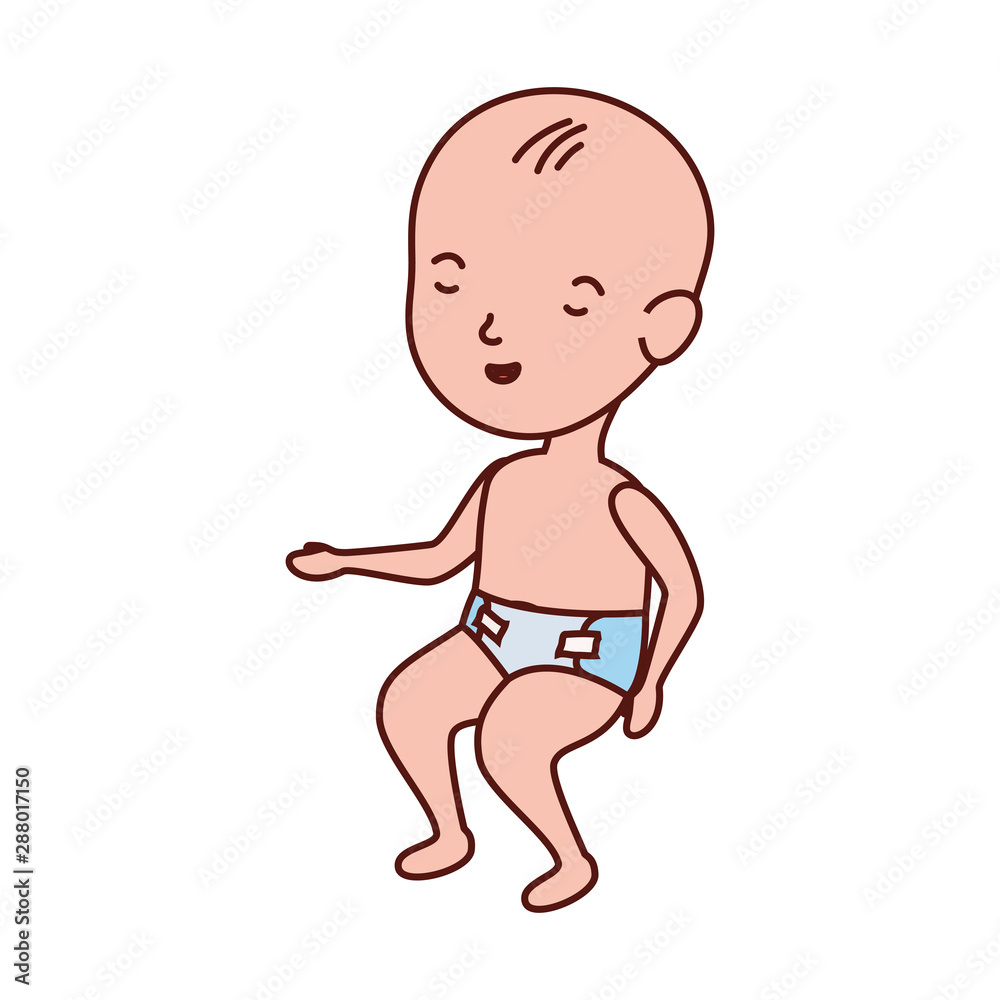 cute little boy baby character cute little boy baby character
