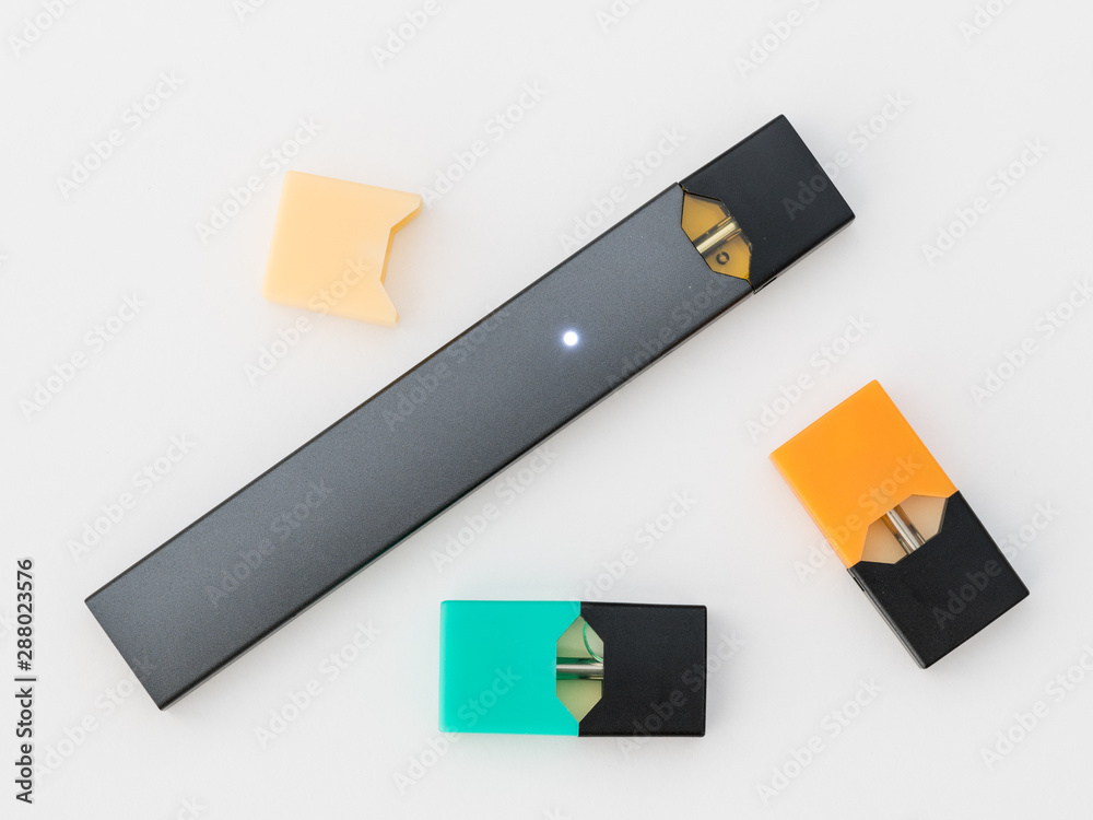 Stock photo of Juul vaping system