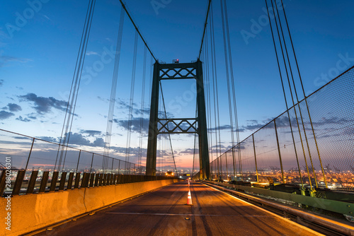 Early morning cones dividin...