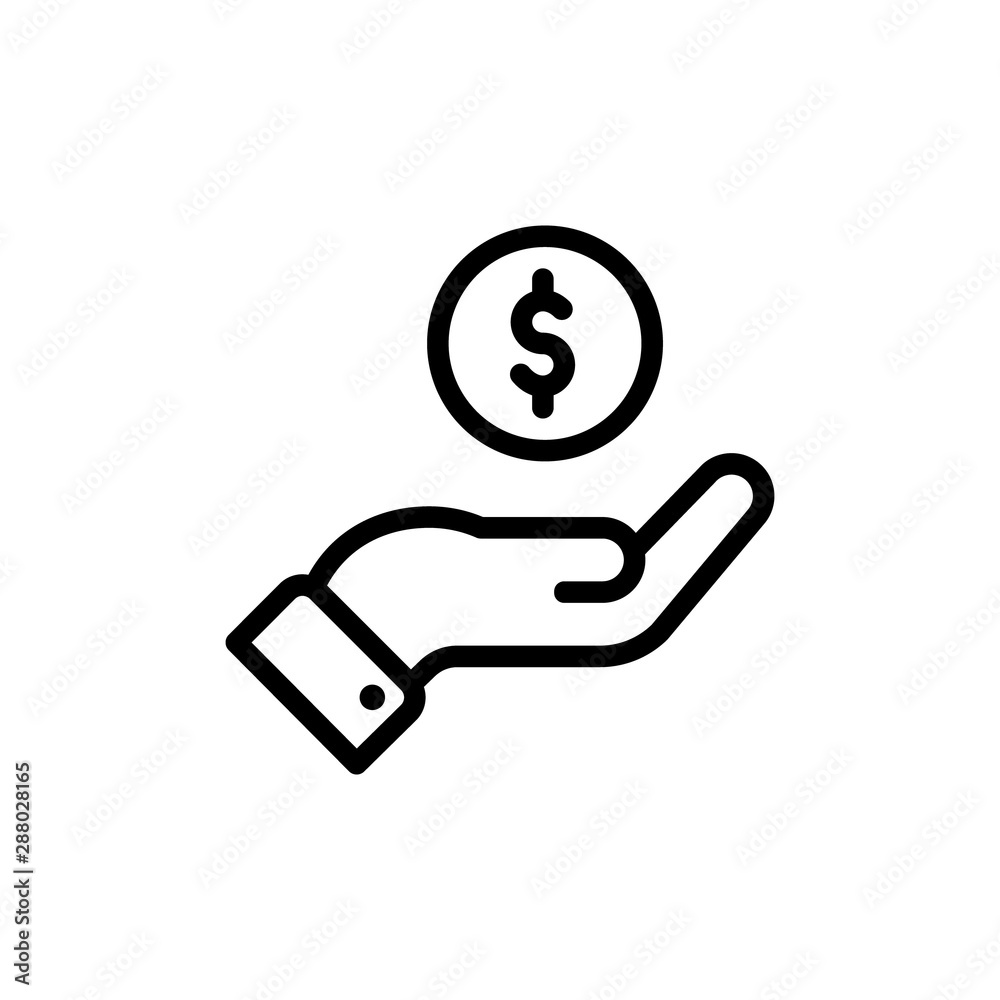 Give money icon Give money icon