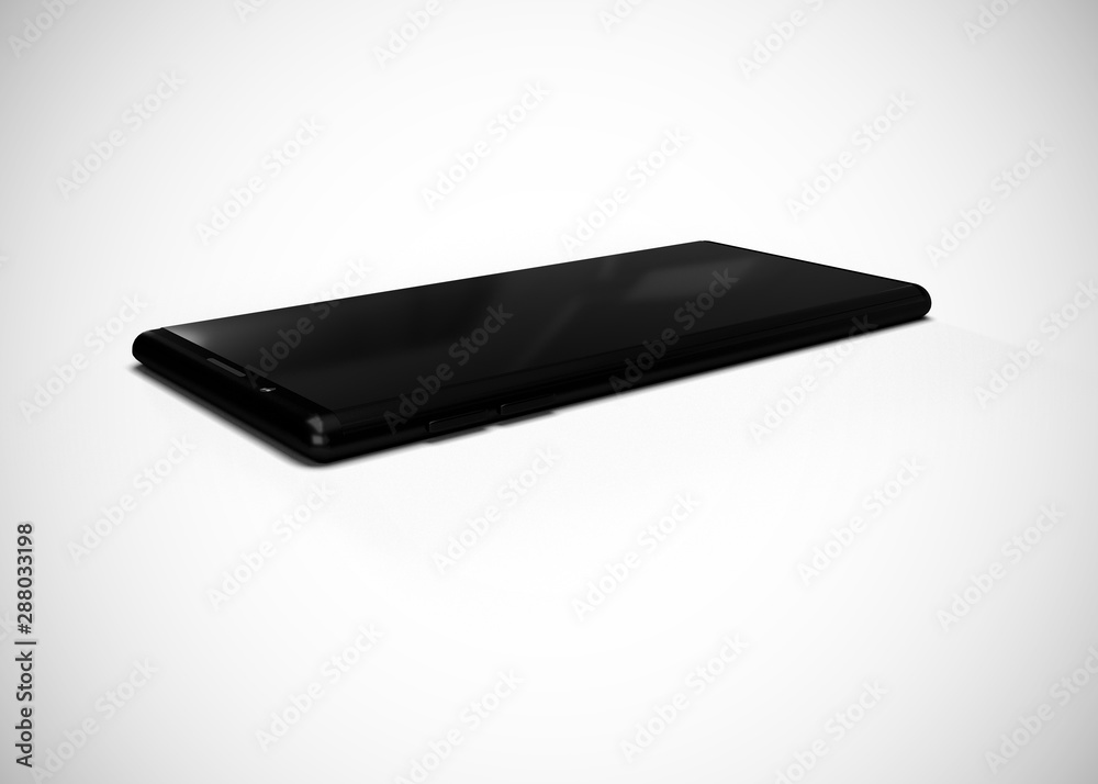 Smartphone Mobile Phone 3D Render Smartphone Mobile Phone 3D Render