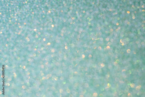 Shiny glitter Star-shaped. Polarization blue pearl sequins. photo