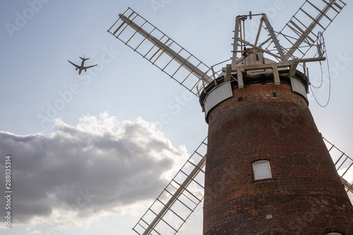 Thaxted Windmill Essex Stansted Flight Path photo