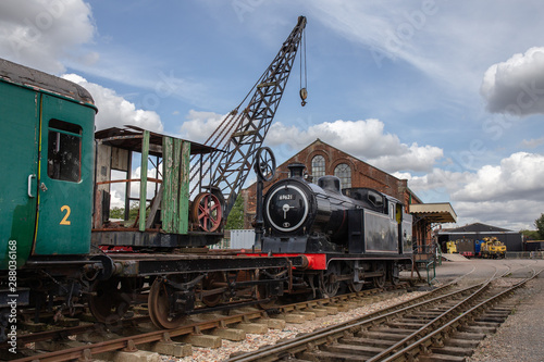 Obraz na plátne East Anglian Railway Museum Chappel Essex