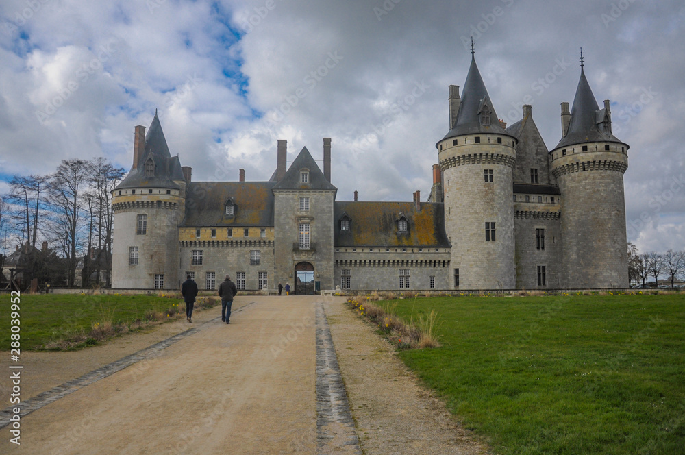 Beautiful castle of Normandy