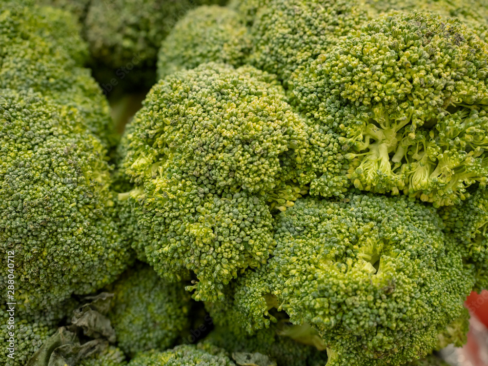 Macro close - up of broccoli green cauliflower closeup photo closeup Macro close - up of broccoli green cauliflower closeup photo closeup