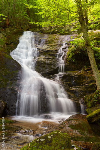 Lower Crabtree Falls, located in the Blue Ridge mountains in Nelson county, Virginia photo