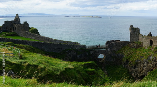 Dunluce Castle, Antrim, Causeway Coastal Route, Northern Ireland