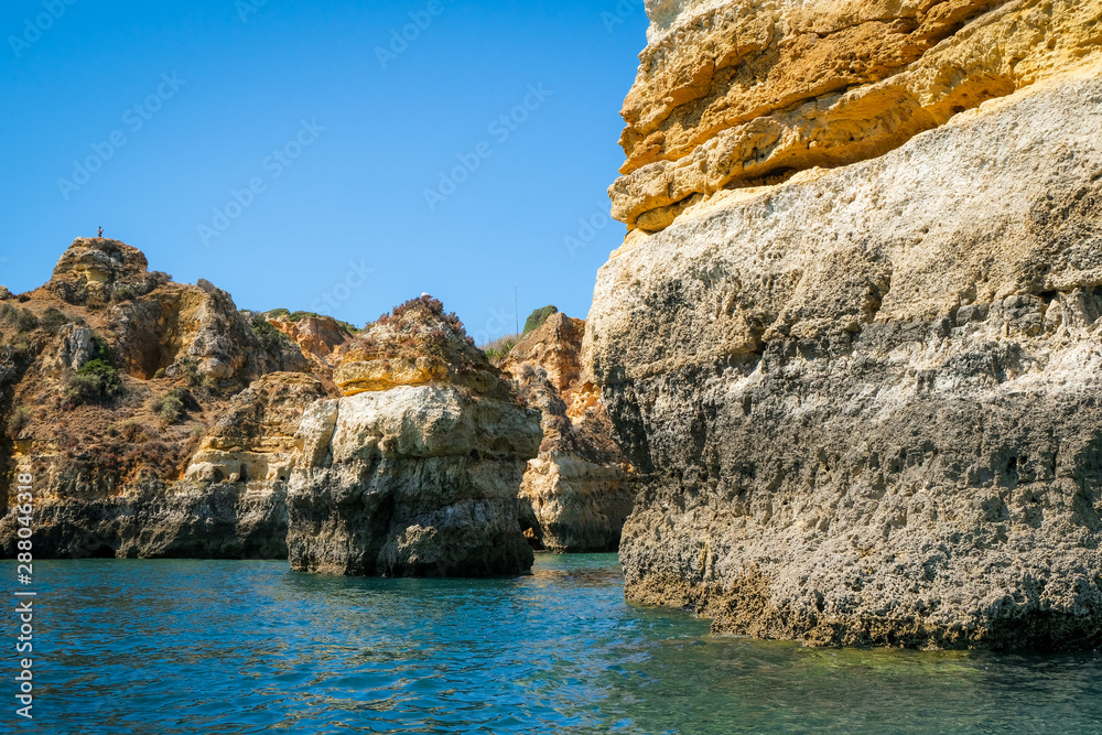 The caves trip in Lagos, Portugal
