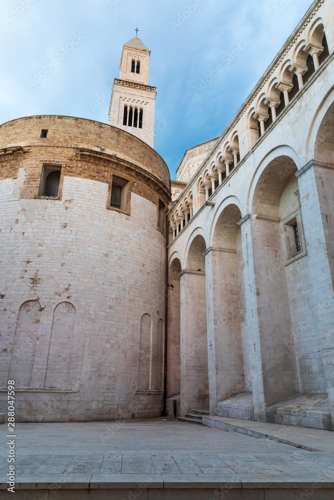 Italy, Apulia, Metropolitan City of Bari, Bari. Cathedral of San Sabino.