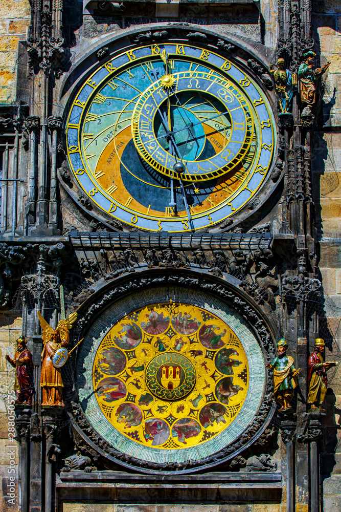 Astronomical Clock in the Old Town of Prague