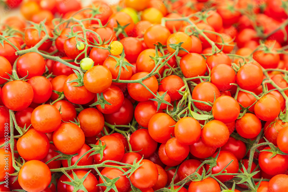 Italy, Apulia, Metropolitan City of Bari, Locorotondo. Tomatoes for sale in an outdoor market. Italy, Apulia, Metropolitan City of Bari, Locorotondo. Tomatoes for sale in an outdoor market.