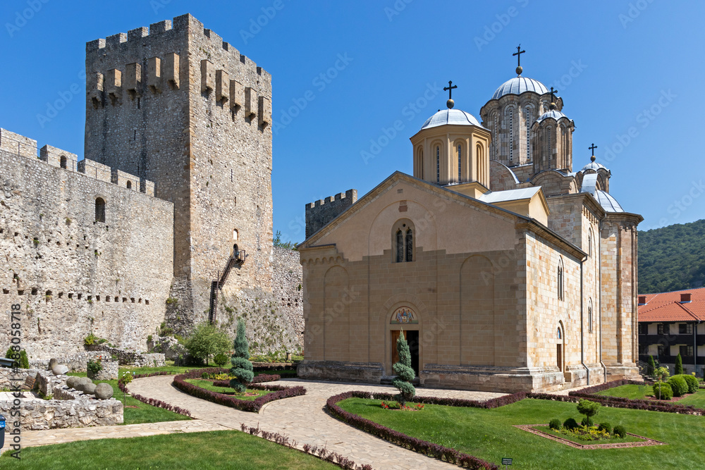 Medieval Manasija monastery, Sumadija and Western Serbia