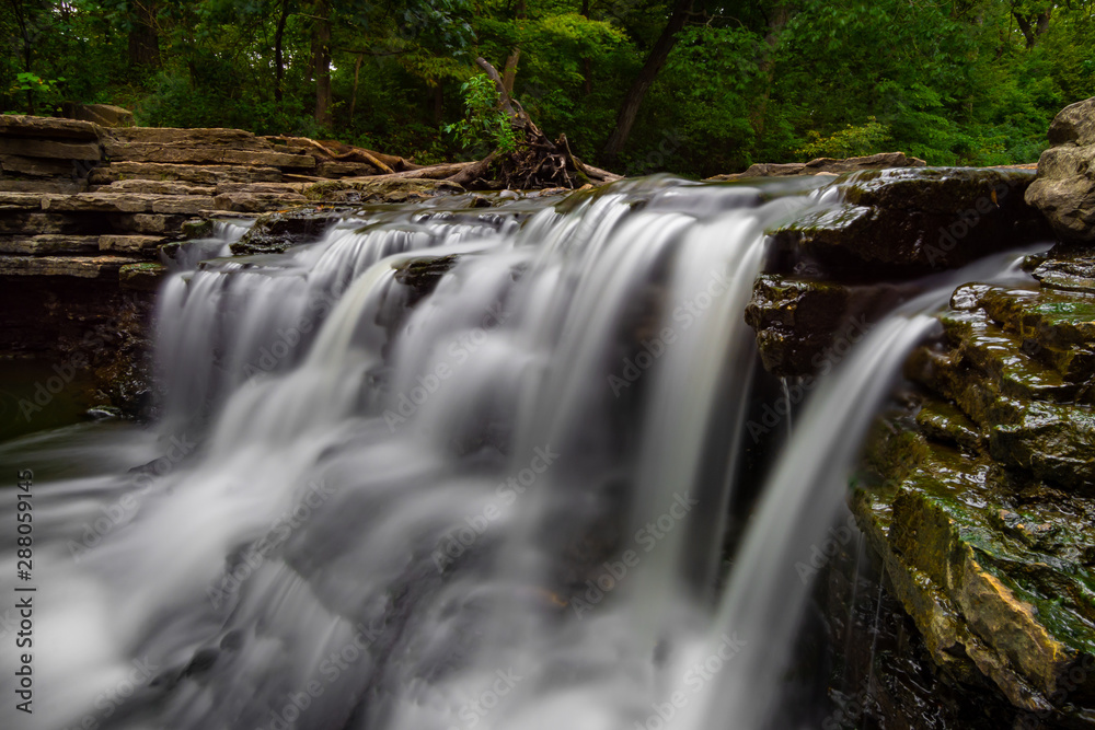 Fototapeta premium Cascade in Waterfall Glen