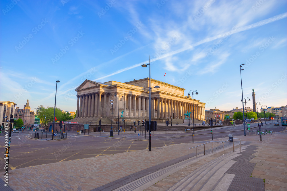 St George's Hall in Liverpool, UK