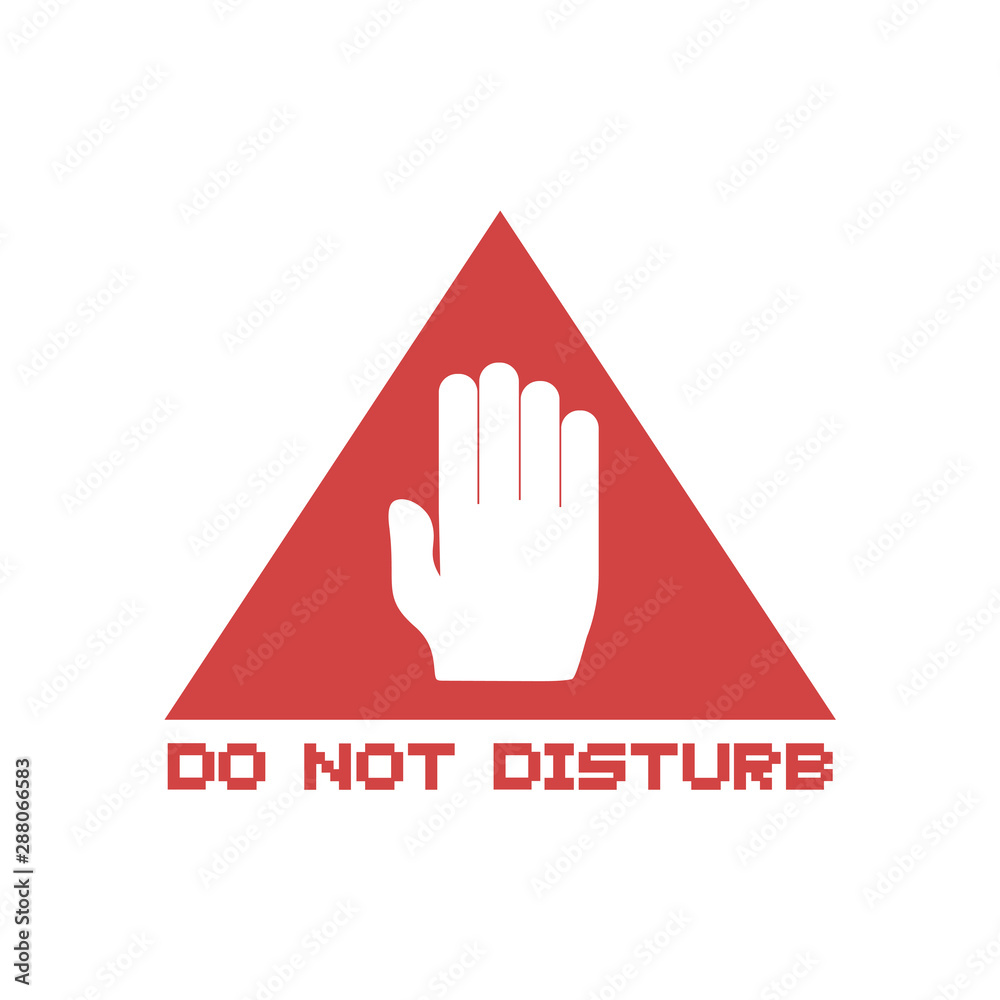 Obraz premium Do not disturb