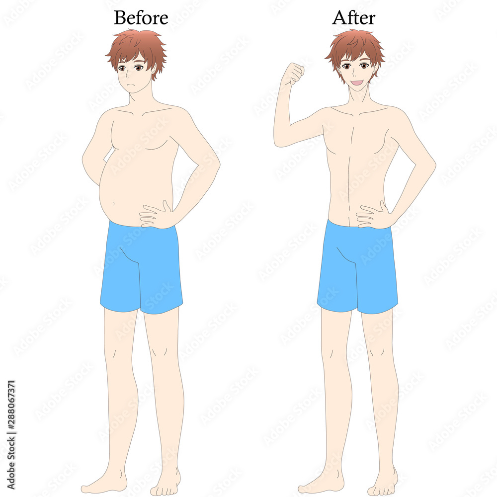 男性のダイエットビフォーアフター 男性のダイエットビフォーアフター