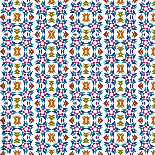 The Colorful of Seamless Pattern Wallpaper