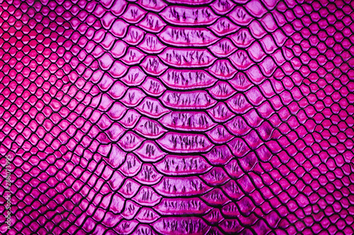 Pink luxury snake skin texture