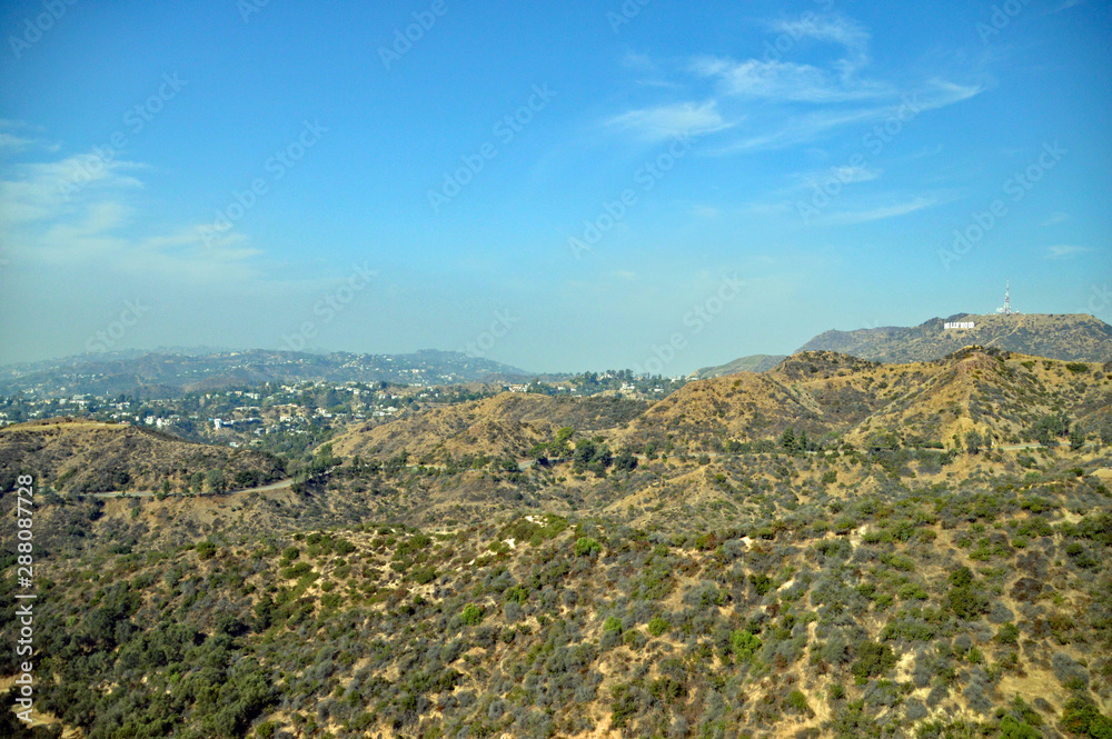 Bergblick hinter Los Angeles