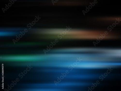 Abstract artwork made with blurred urban lights and shadows