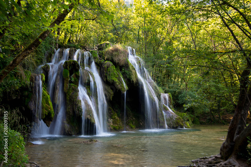 Cascades des Tufs bei Arbois im Franche Cot  