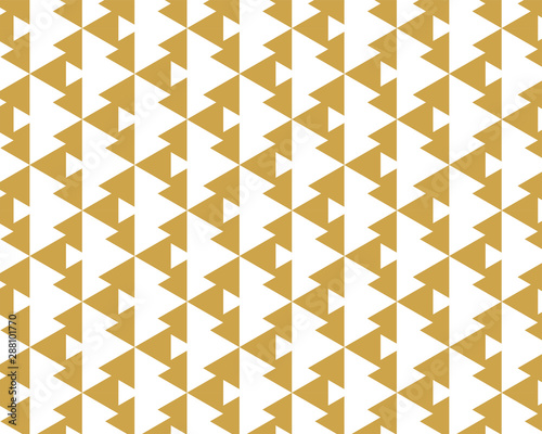 geometric pattern abstract white and gold tone vector background, line overlapping with modern concept