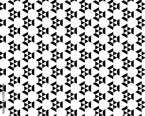 geometric pattern abstract white and black tone vector background, line overlapping with modern concept