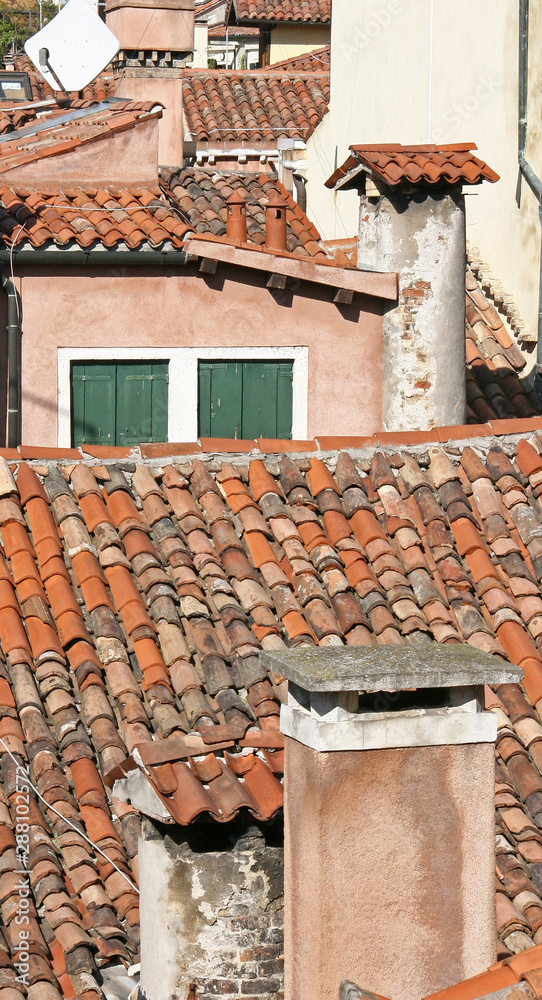 Naklejka premium Venice rooftops