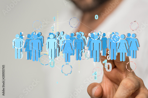 abstract social network sch...