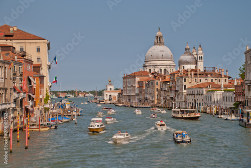 View of Grand Canal in Venice, Italy, from the Academia Bridge © Olaf