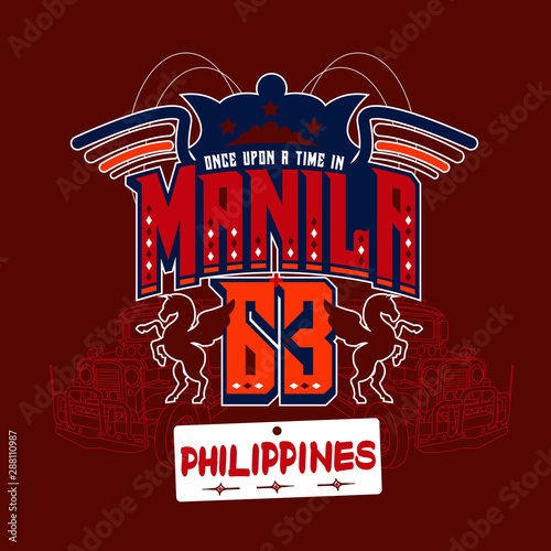 Manila jeepney design elements graphic design photo