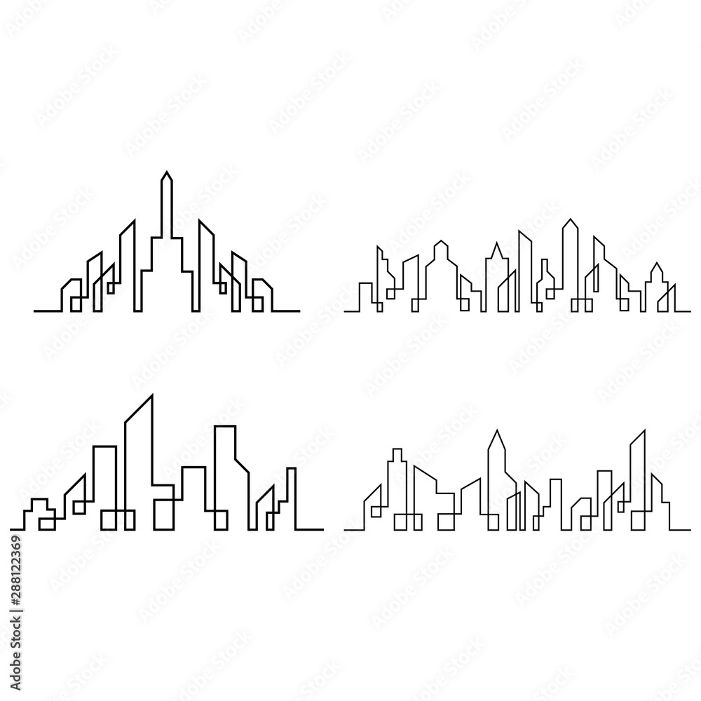 City skyline ilustration