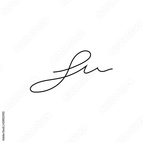 Signature symbol