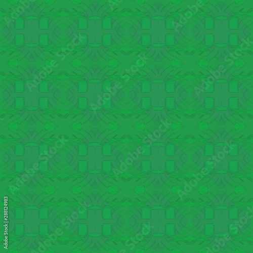 seamless retro pattern with sea green, forest green and lime green colors. repeating background illustration can be used for wallpaper, creative or textile fashion design