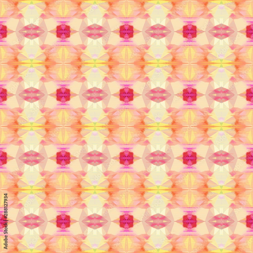 seamless vintage pattern with skin, moderate pink and light coral colors. repeating background illustration can be used for fashion textile design, web page background or surface textures