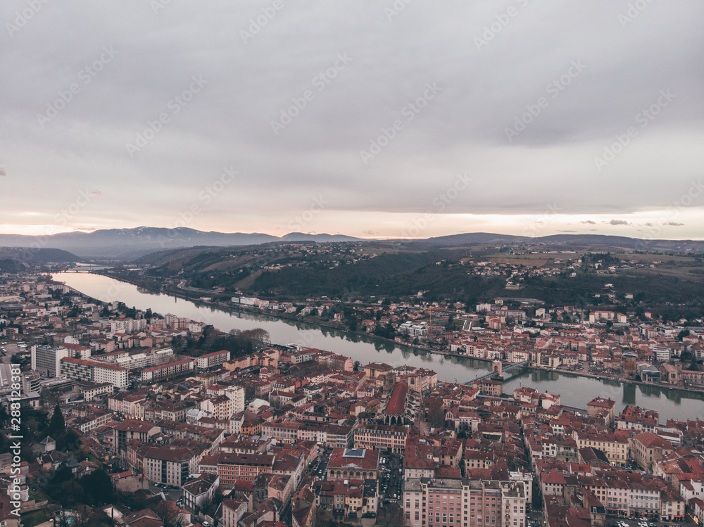 vienne from above