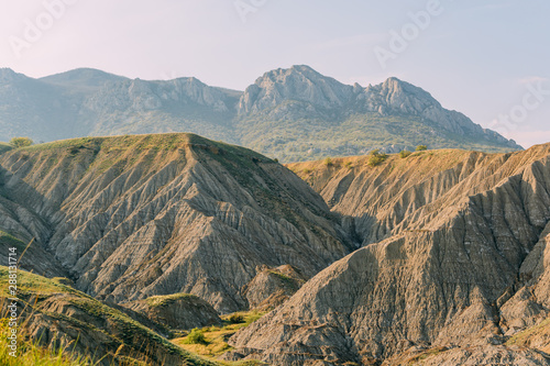 Mountain soil erosion