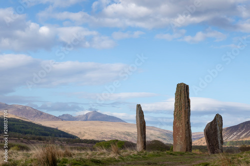 machrie moor standing stones in arran