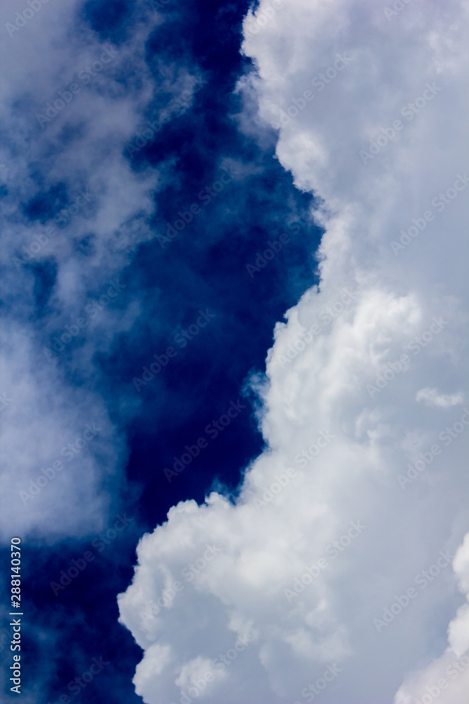 cumulus clouds against a blue sky cumulus clouds against a blue sky