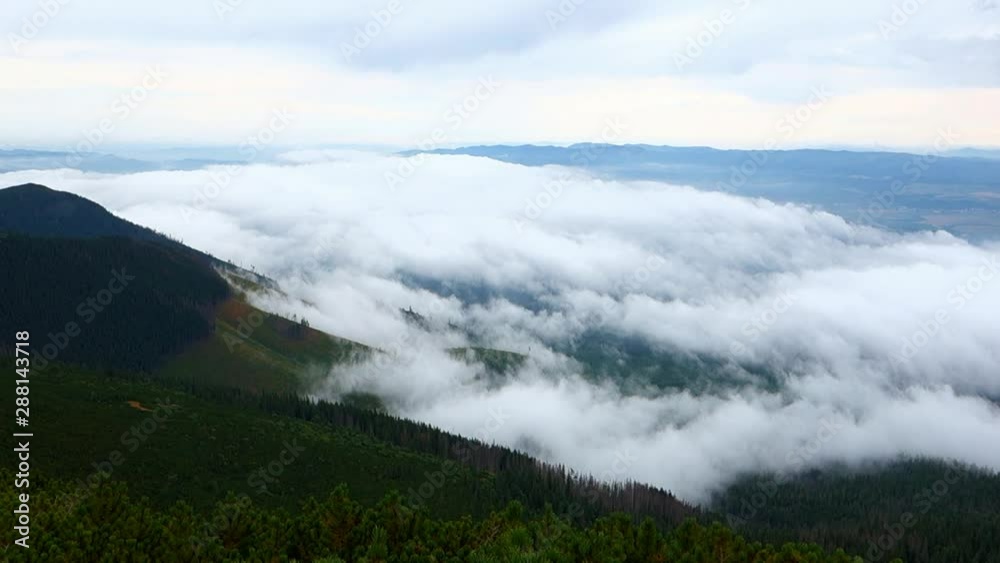 Storm clouds in the High Tatras Storm clouds in the High Tatras