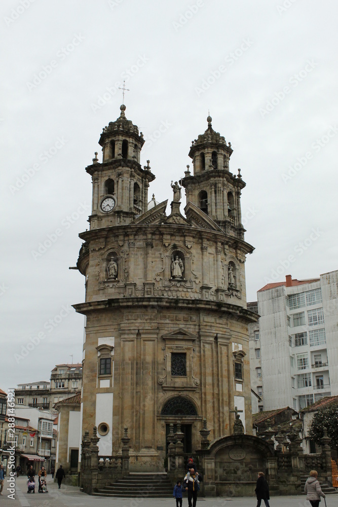 Fototapeta premium st Pilgrim church in Spain