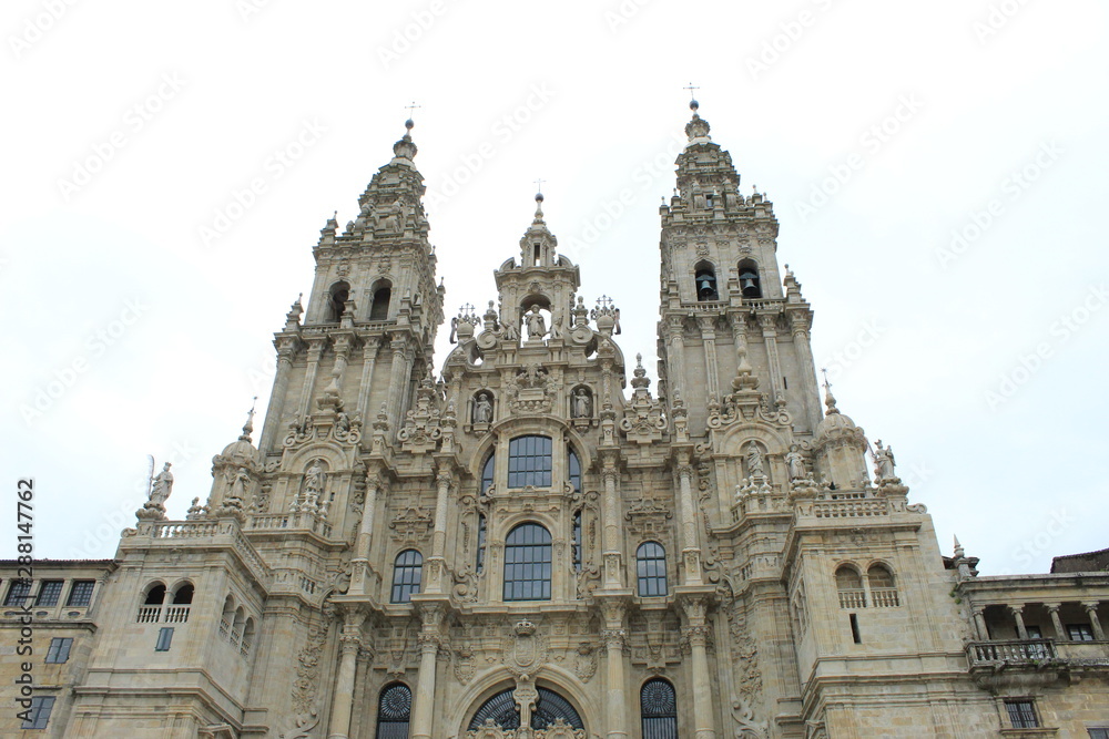 cathedral ofSantiago of Compostela spain
