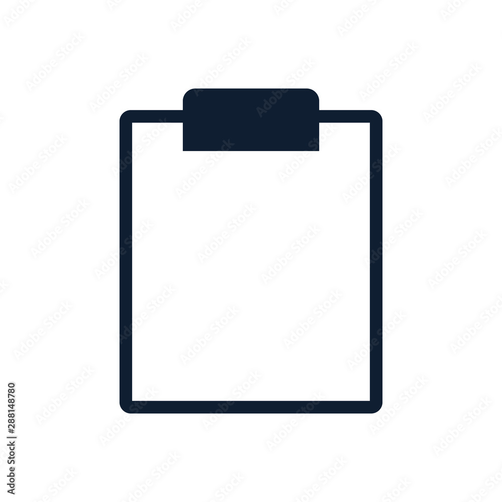 Clipboard icon. For web design. Vector illustration Clipboard icon. For web design. Vector illustration