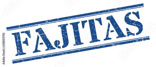 fajitas stamp. fajitas square grunge sign. fajitas