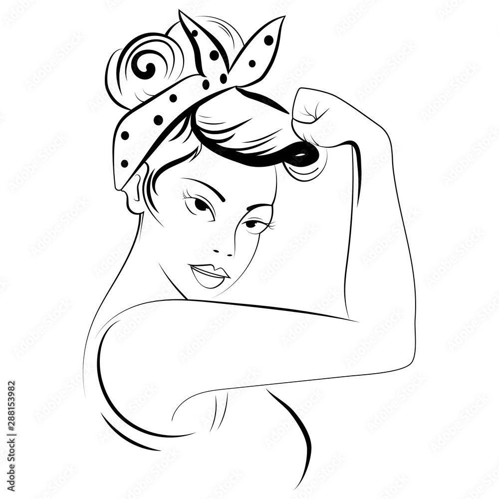 A STRONG WOMEN 🖤 | Strong women, Art, Humanoid sketch