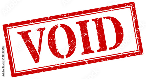 void stamp. void square grunge sign. void